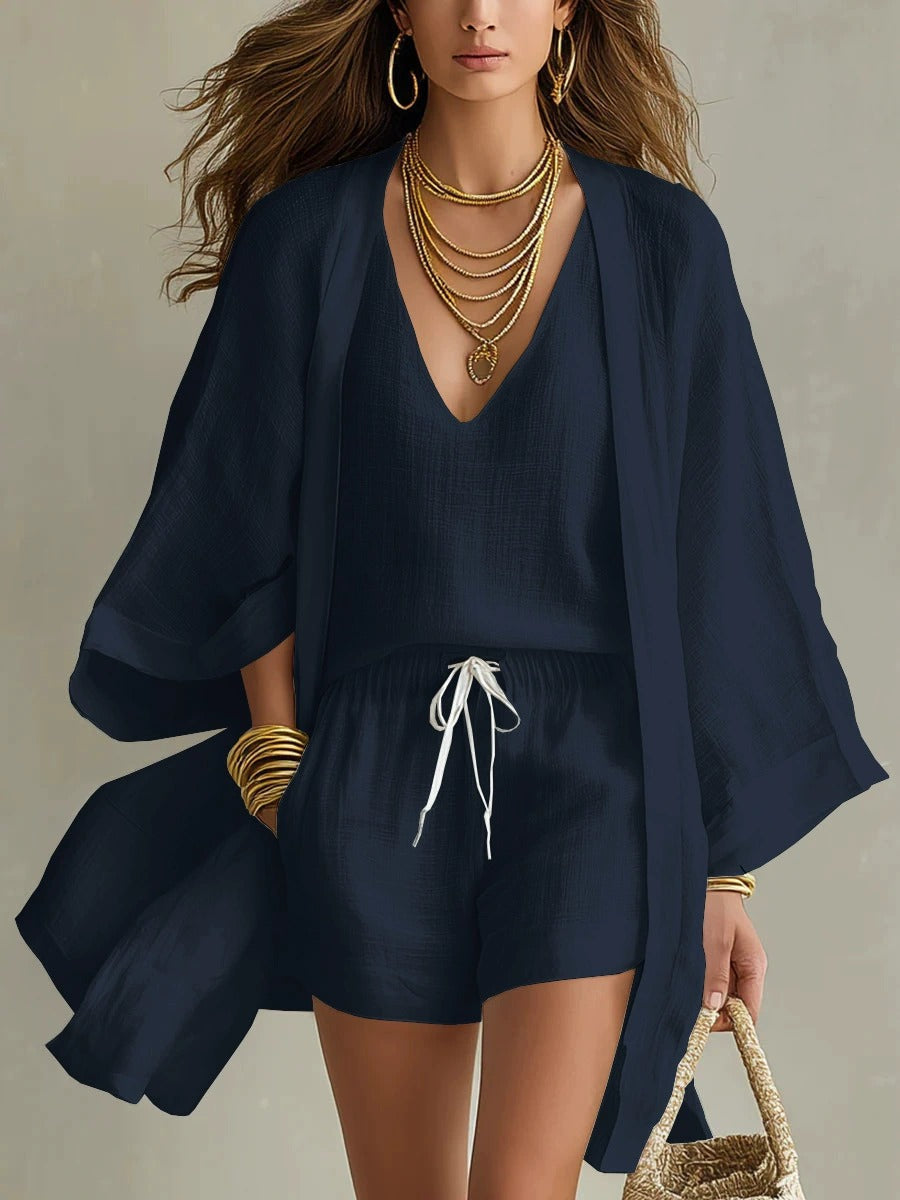 MARINA - COMPLETO TRE PEZZI CON KIMONO