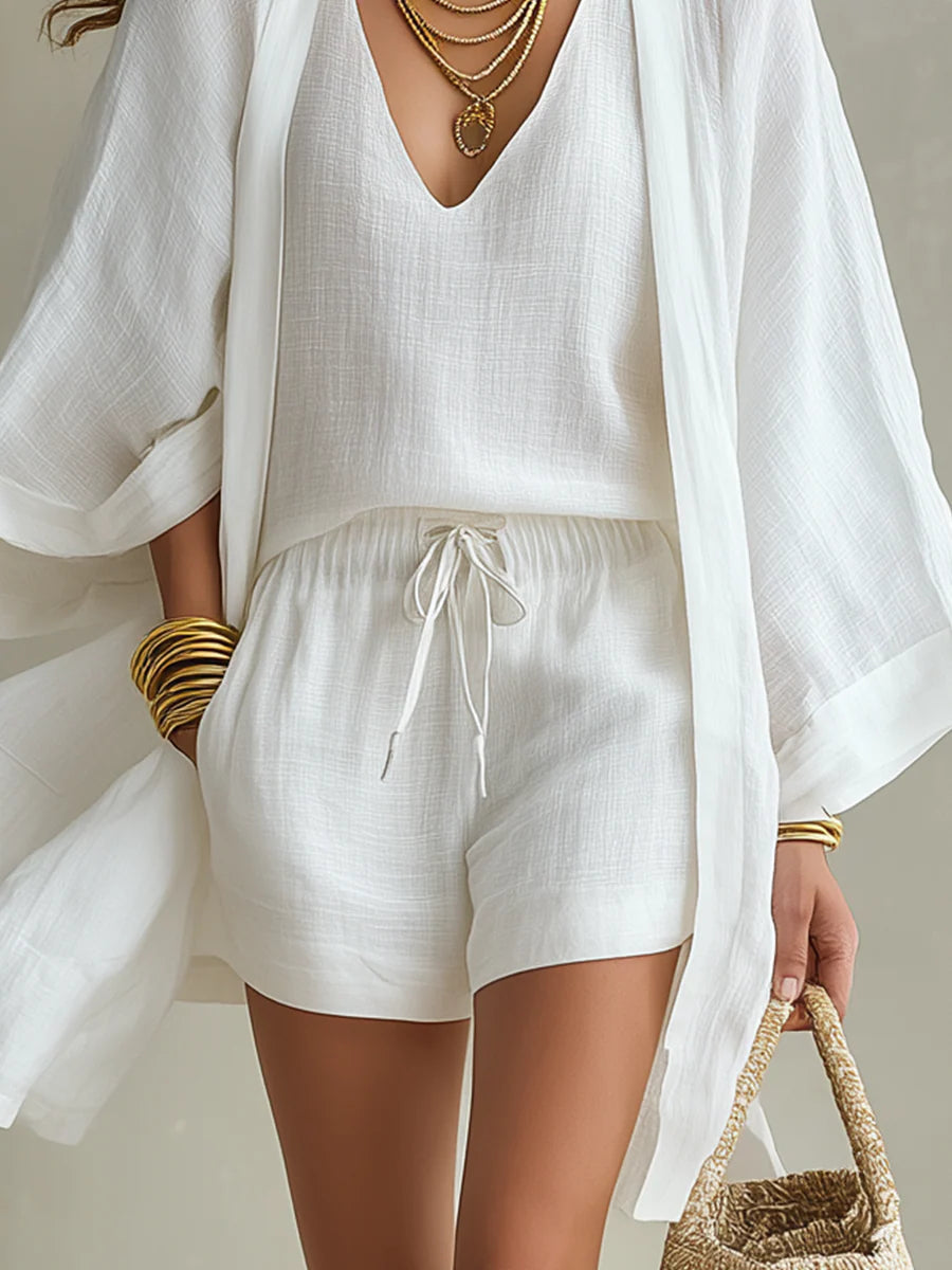 MARINA - COMPLETO TRE PEZZI CON KIMONO
